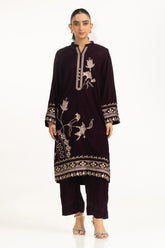 Velvet Embroidered Shirt And Trouser IPST-55119